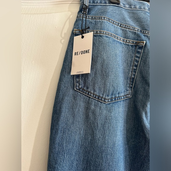 NWT Re/Done 70’s high rise stovepipe Jeans. - Picture 7 of 9